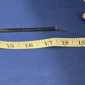 Vintage 18" Hematite Necklace